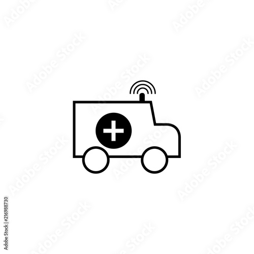 Ambulance icon - simple