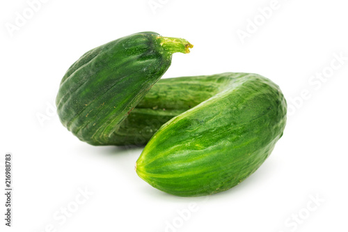 Salatgurke gekrümmt