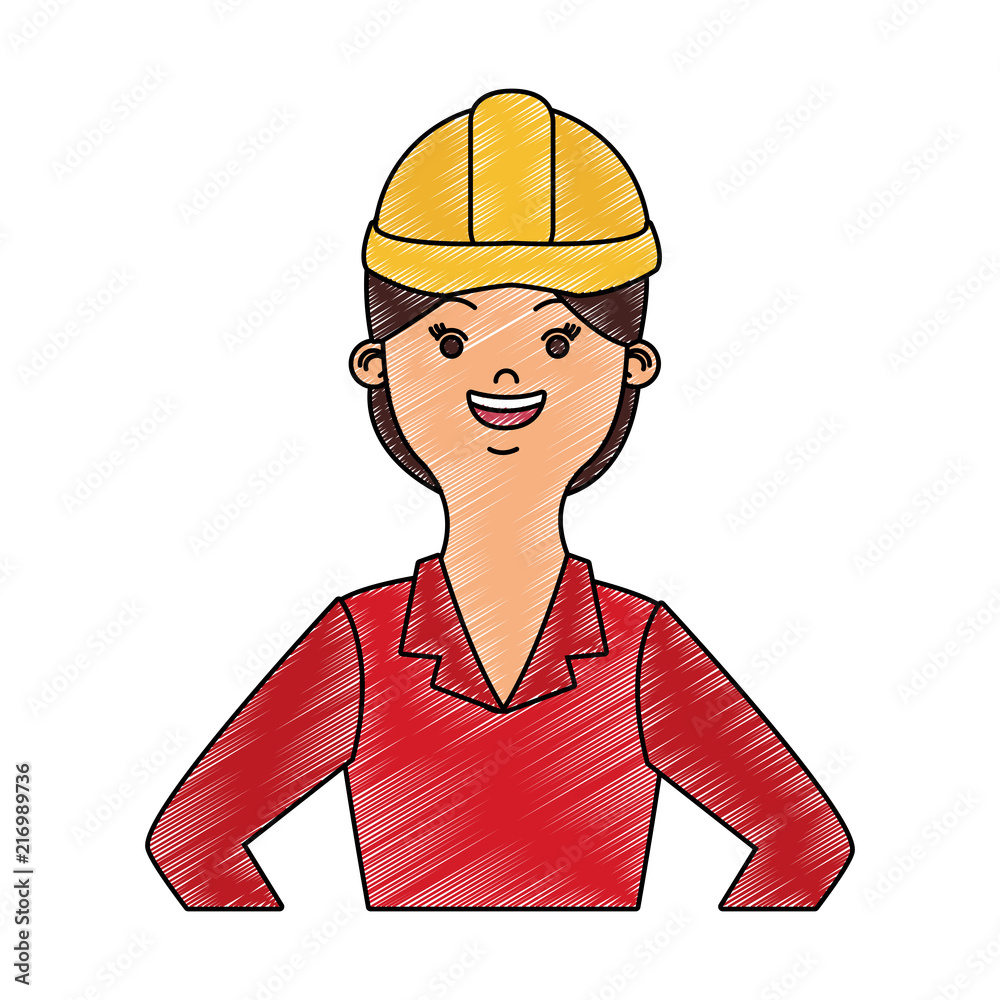 woman engineer cartoon vector illustration graphic design woman engineer cartoon vector illustration graphic design