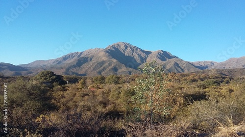 View of Cerro Uritorco, Capilla del Monte, Cordoba, Argentina.