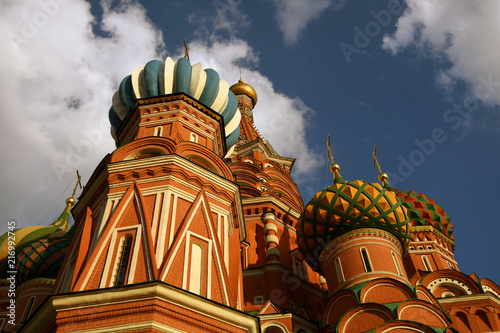 Saint Basils Cathedral on the Red Square in Moscow