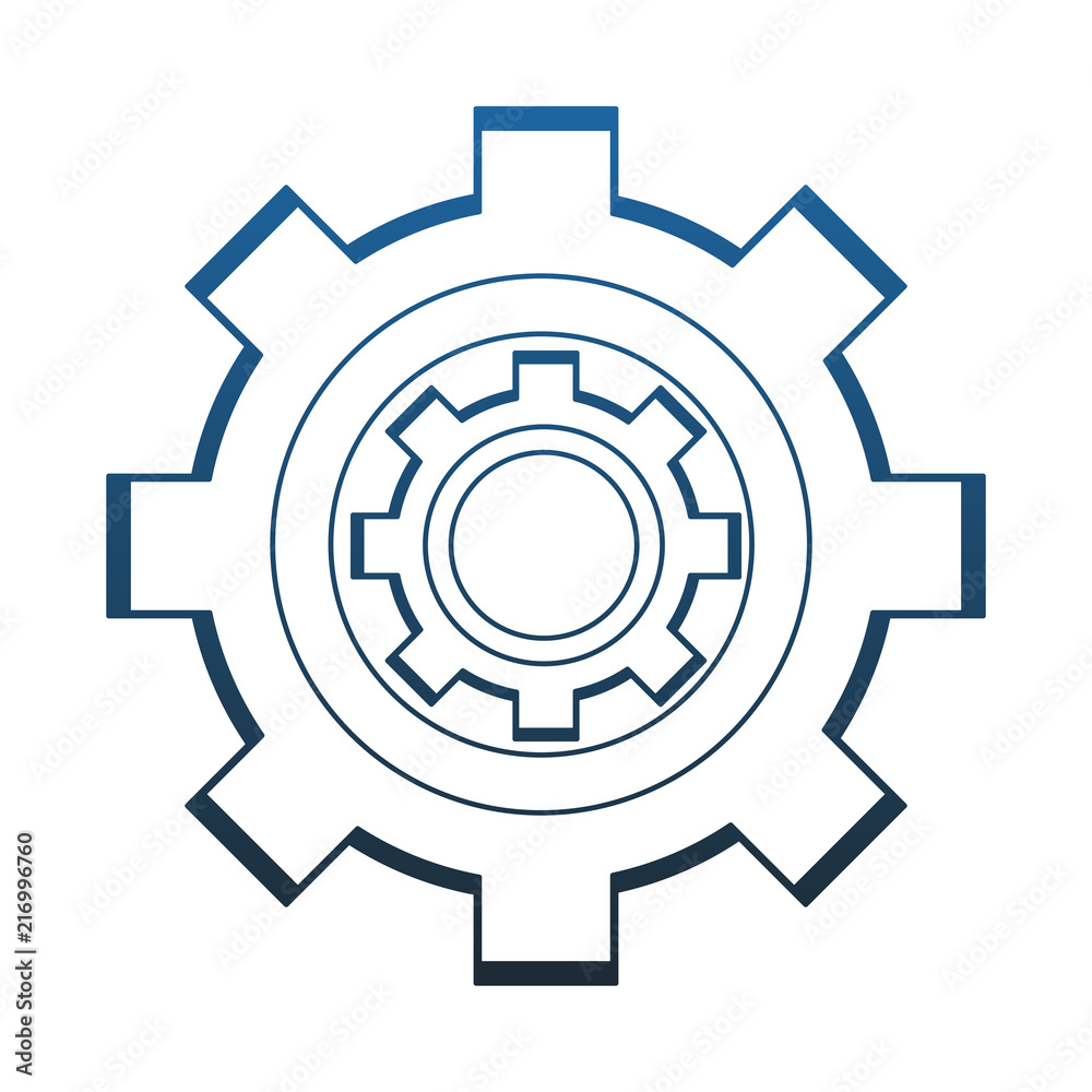 Gear machinery piece vector illustration graphic design Gear machinery piece vector illustration graphic design