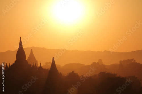 Sonnenaufgang Bagan Myanmar