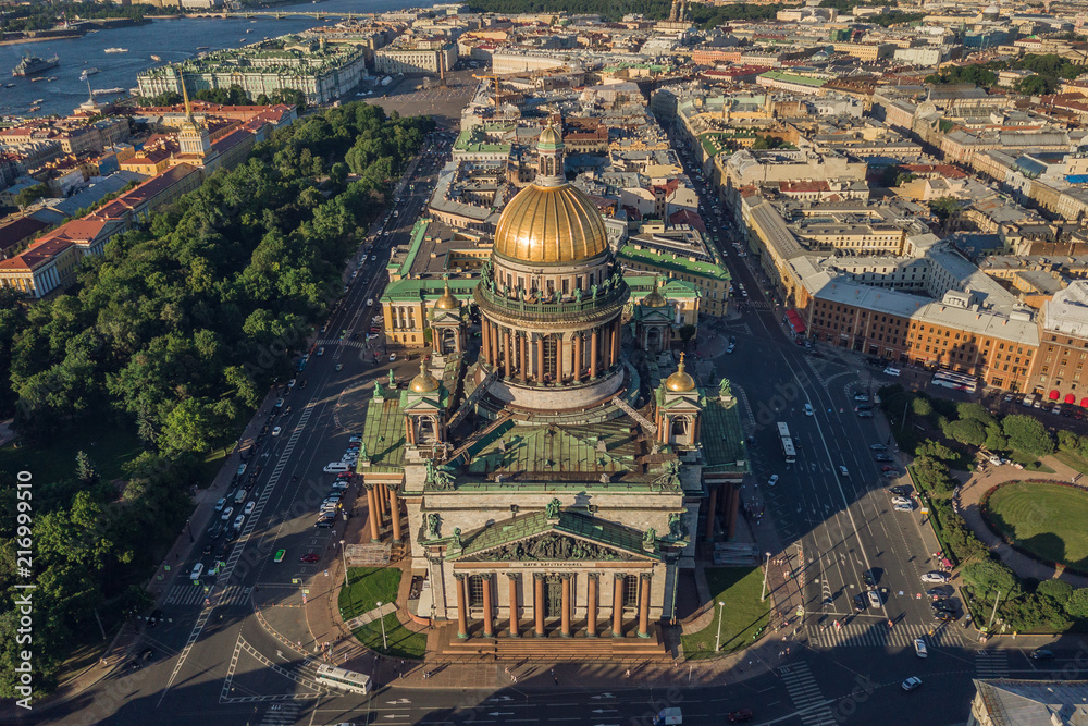 St. Isaac Cathedral in Saint-Petersburg