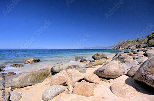 Rocks on the beach