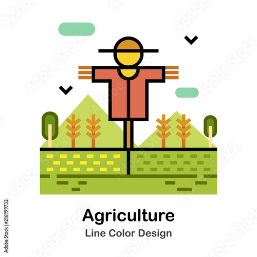 Agriculture Line Color Icon