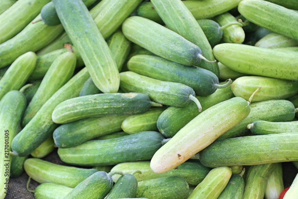 cucumber at street food cucumber at street food