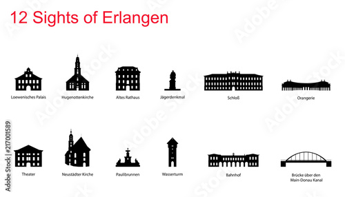 12 Sights of Erlangen photo