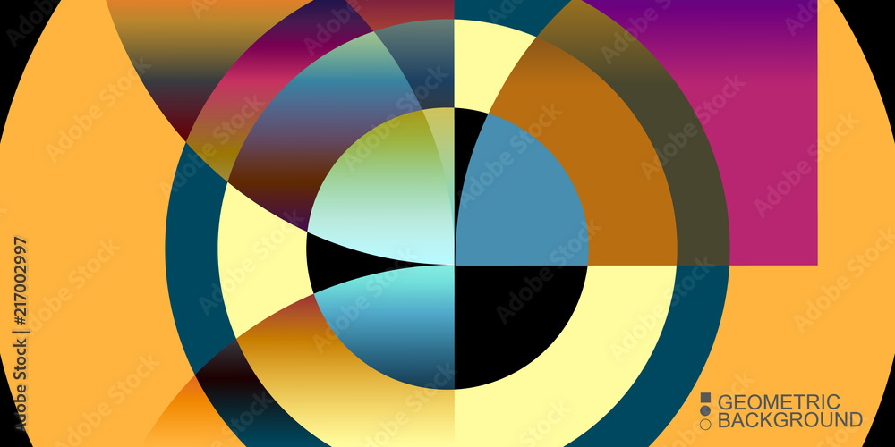 Geometric colorful abstract background Geometric colorful abstract background