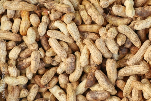 Boiled peanuts at street food