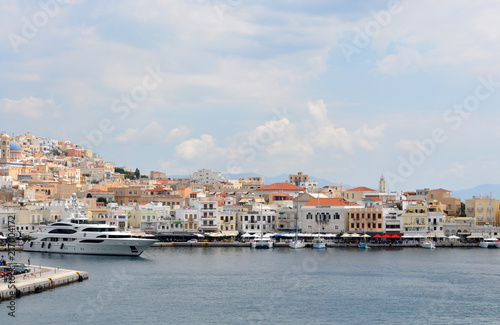 Wallpaper Mural Siros bay - Greece Torontodigital.ca