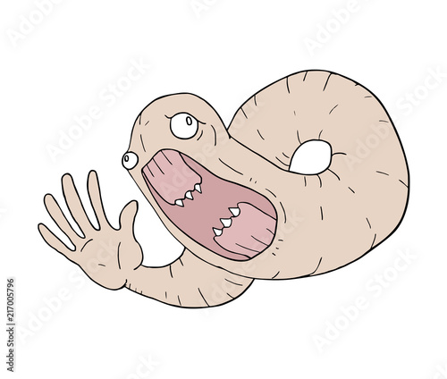 mutant monster illustration