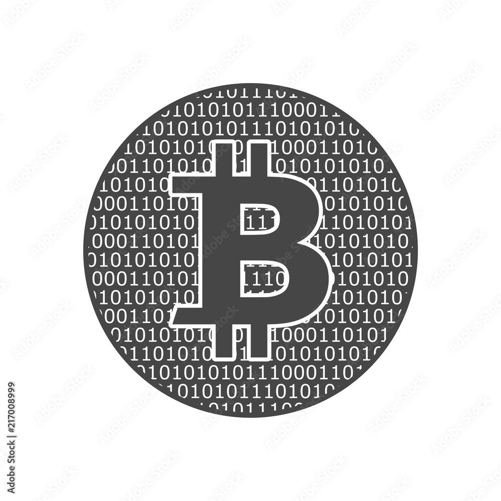 Bitcoin. Physical bit coin. Digital currency Bitcoin. Physical bit coin. Digital currency