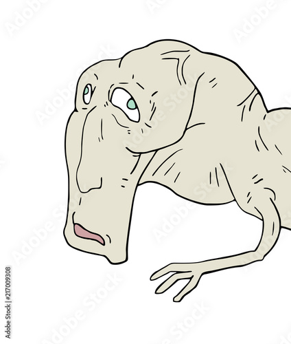 mutant monster illustration