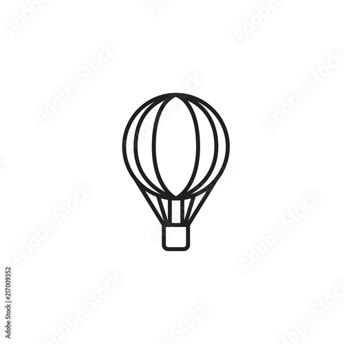 Airbaloon Vector İcon, Eps10