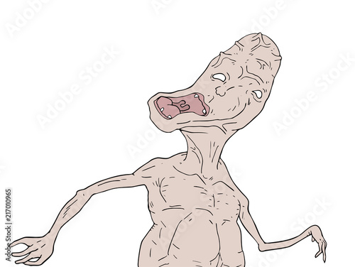 mutant monster illustration