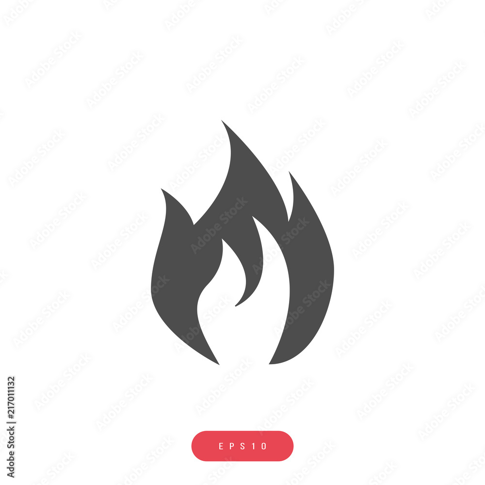 Fire, flame, bonfire, gas stove Vector İcon, Eps10 Fire, flame, bonfire, gas stove Vector İcon, Eps10
