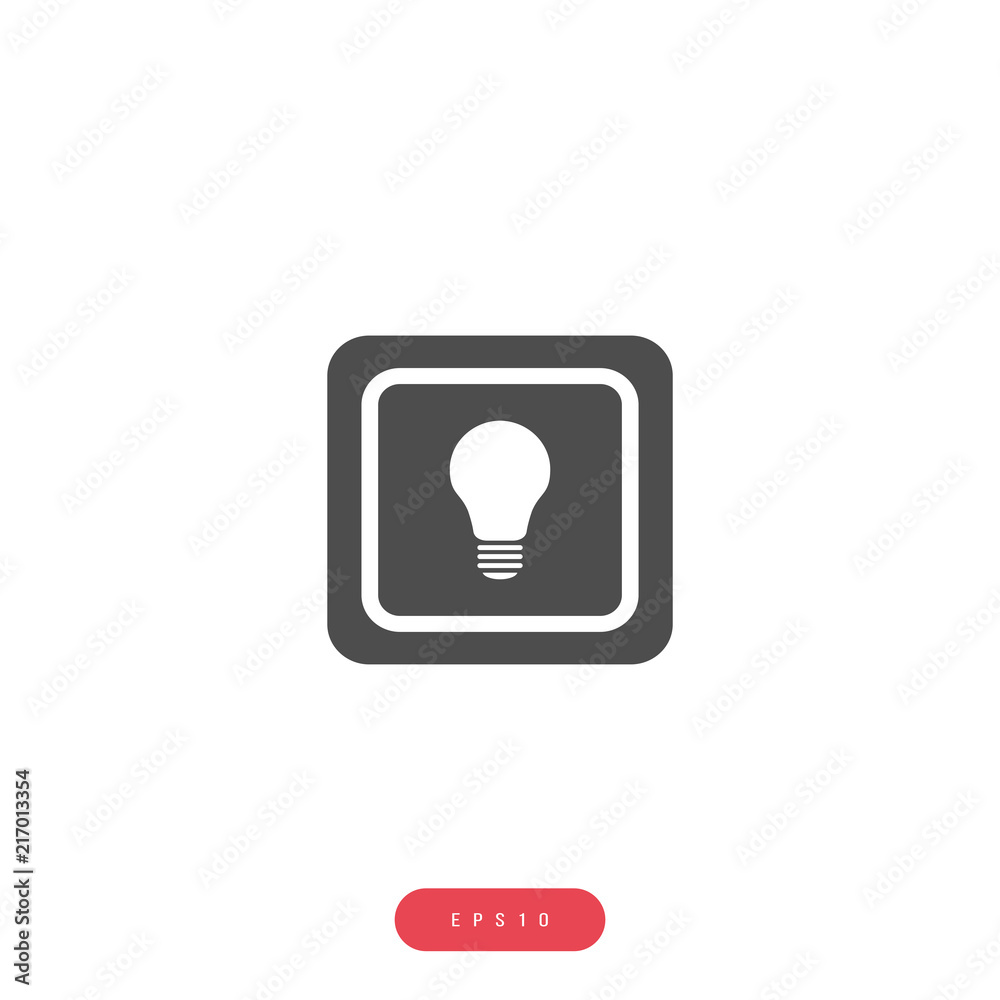 Light Vector İcon, Eps10 Light Vector İcon, Eps10