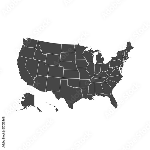 United States of American Map