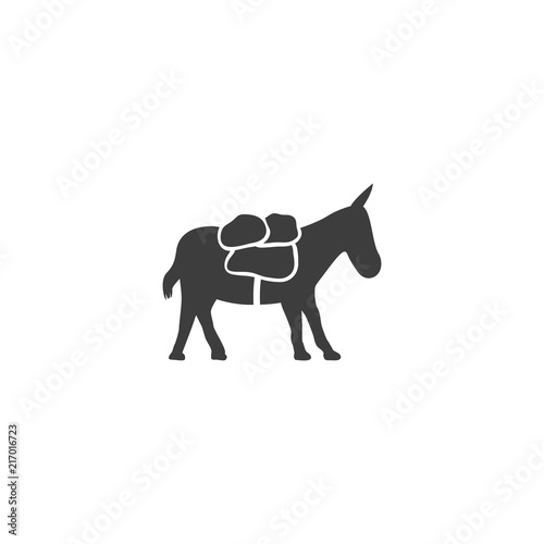 Donkey Vector İcon, Eps10