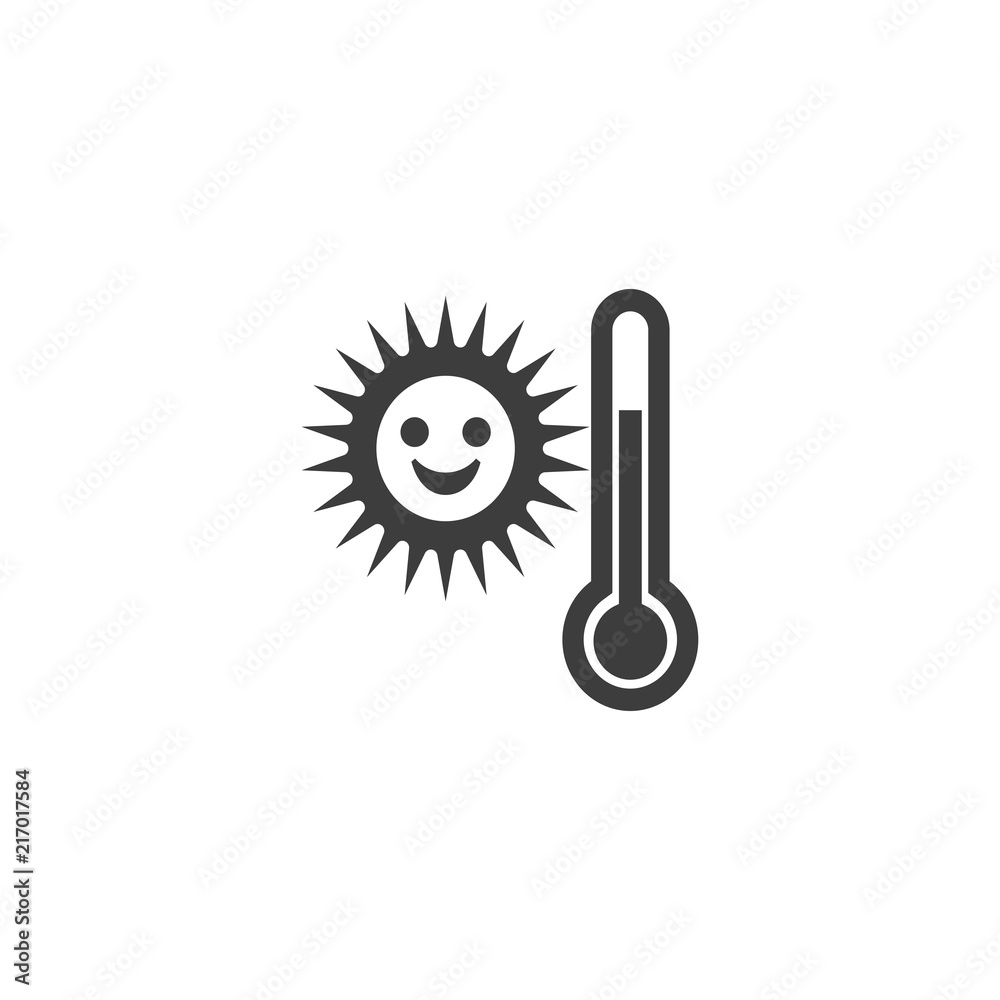 Hot temperature Vector İcon, Eps10 Hot temperature Vector İcon, Eps10