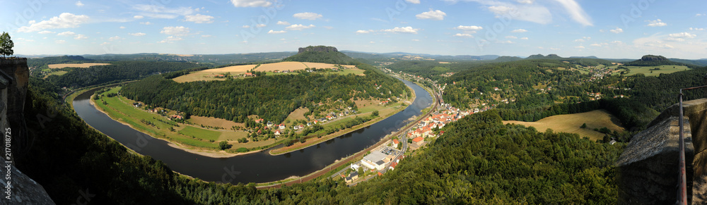 Panorama, Festung Königstein