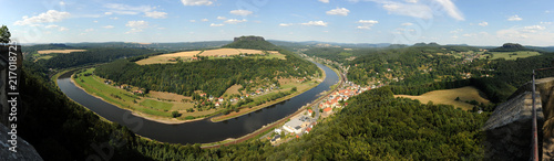 Panorama  Festung K  nigstein