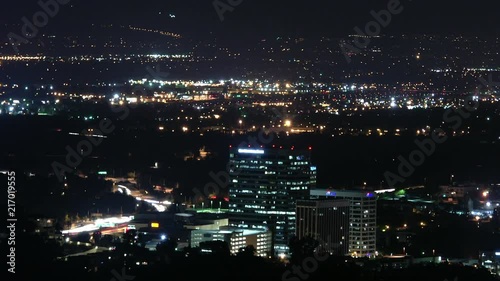 Wallpaper Mural Timelapse over Studio City Los Angeles California Torontodigital.ca