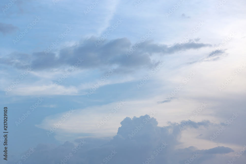 Cloudy sky, for backgrounds or textures