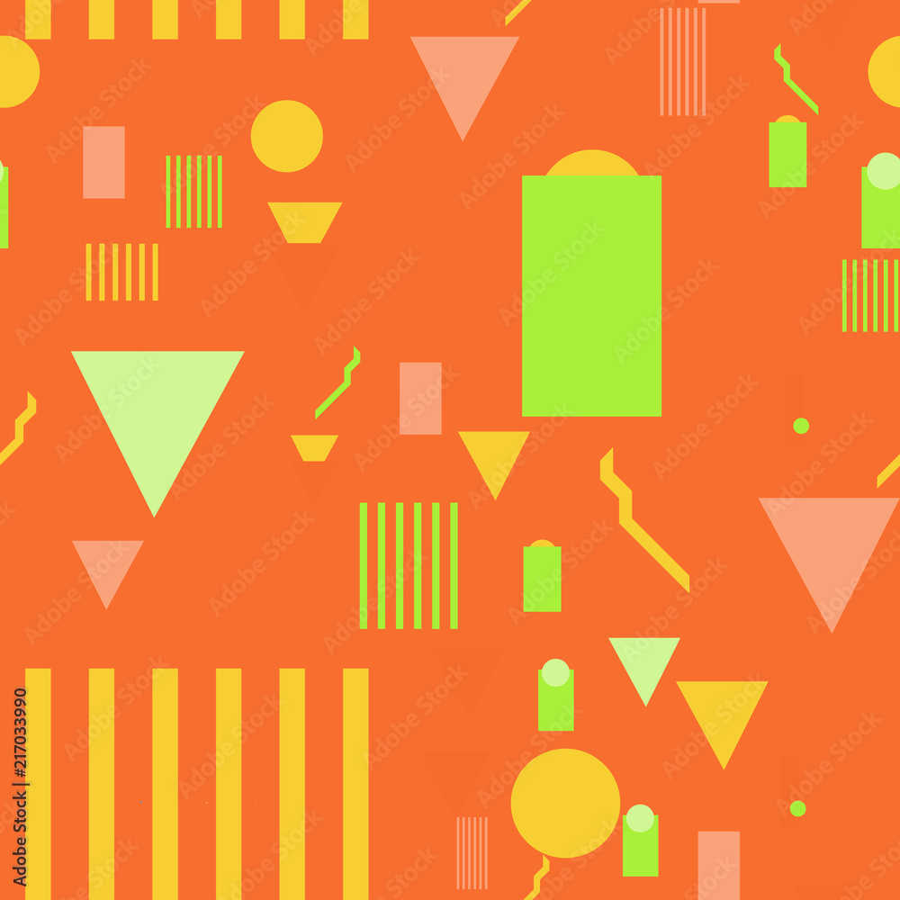 Simple geometry seamless pattern Simple geometry seamless pattern