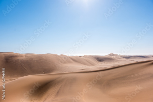 Dune 7 and Sand Dunes of Namibia near Swakopmund and Walvis Bay