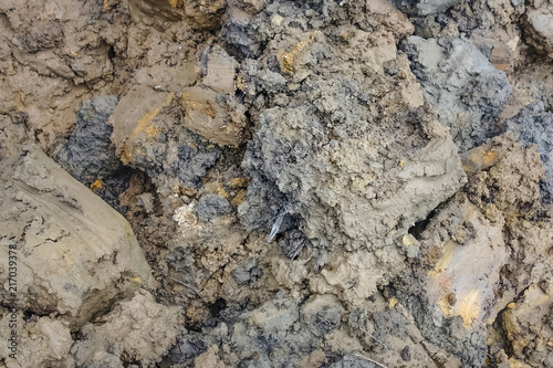 wet soil texture
