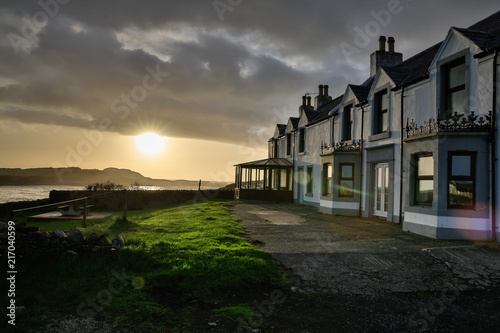 Valokuvatapetti Small village Portnahaven at island Islay, Scotland