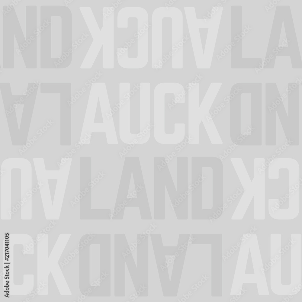 Auckland, New Zealand seamless pattern Auckland, New Zealand seamless pattern