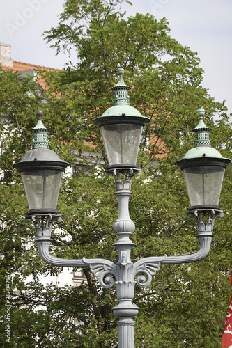 Canvas Print Closeup in Copenhagen