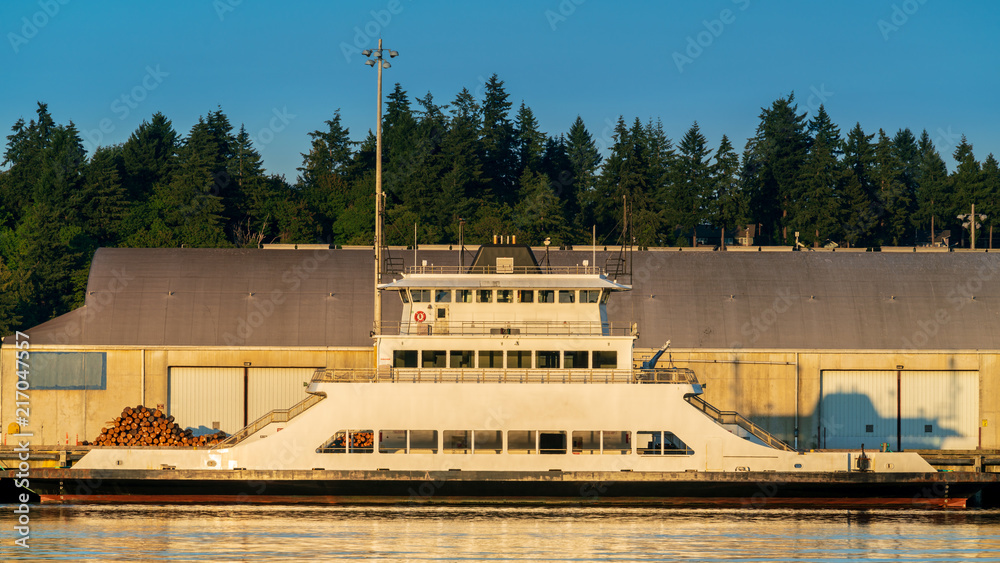 Obraz premium Ferry At Port