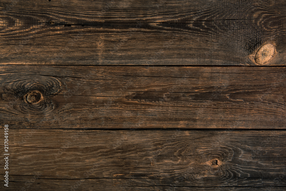 Obraz premium dark wood texture. background old dark panels.