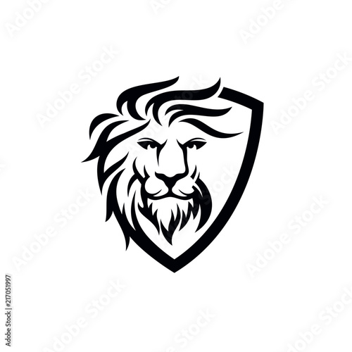 Fototapeta Naklejka Na Ścianę i Meble -  Lion Logo Template