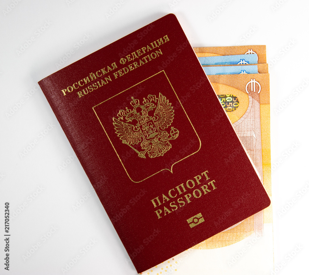 russian foreign passport and euros russian foreign passport and euros