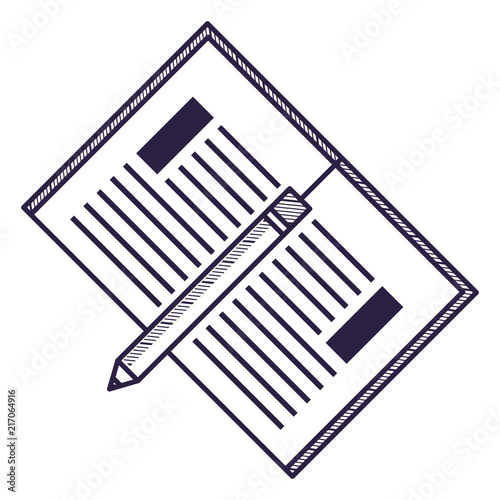 notebook and pencil icon