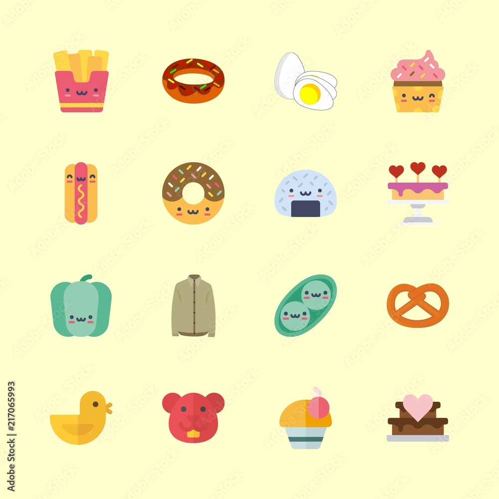 eat icons set. drop, nose, birthday and ripe graphic works eat icons set. drop, nose, birthday and ripe graphic works