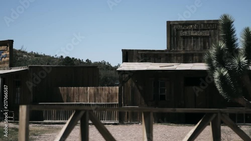 Details Of An Old Wild Western Village In Arizona, USA photo