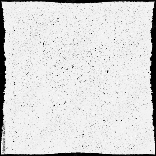 Grunge black texture with frame with possibility of overlay on white background. Distress texture for your design. Abstract vector pattern.