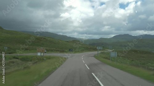 Drive Along Loch Assynt photo