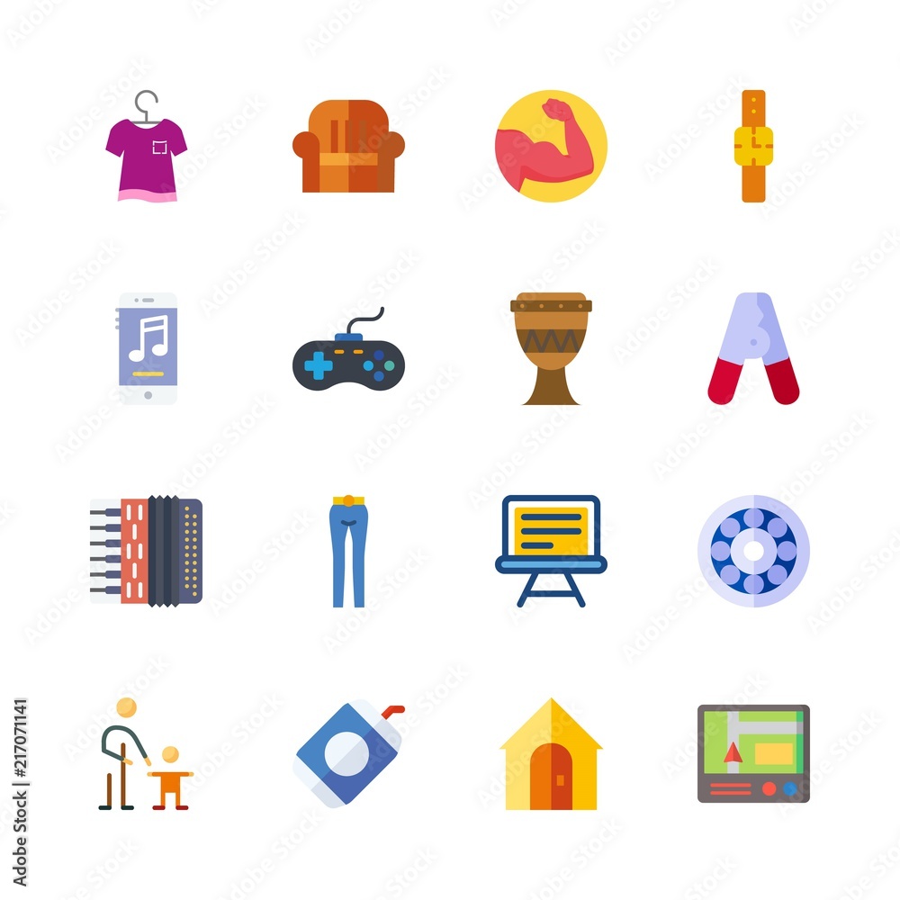 man icons set. accessory, health, restaurant and pc graphic works man icons set. accessory, health, restaurant and pc graphic works