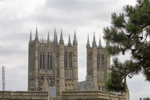 Lincoln Cathedral in Lincolnshire, England
