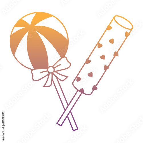 candies lollipops design