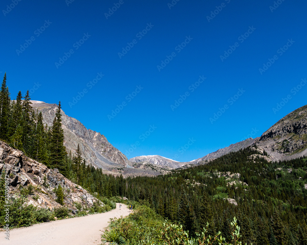 Road to McCullough Gulch Trail Breckenridge Colorado
