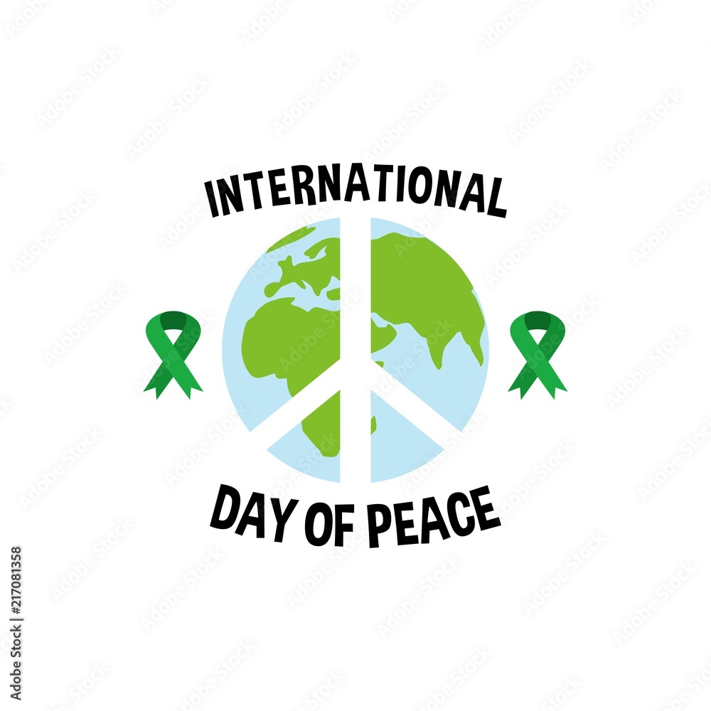 International day of peace illustration