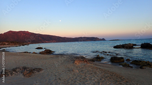 Fototapeta Naklejka Na Ścianę i Meble -  Crete Elafonissi beach